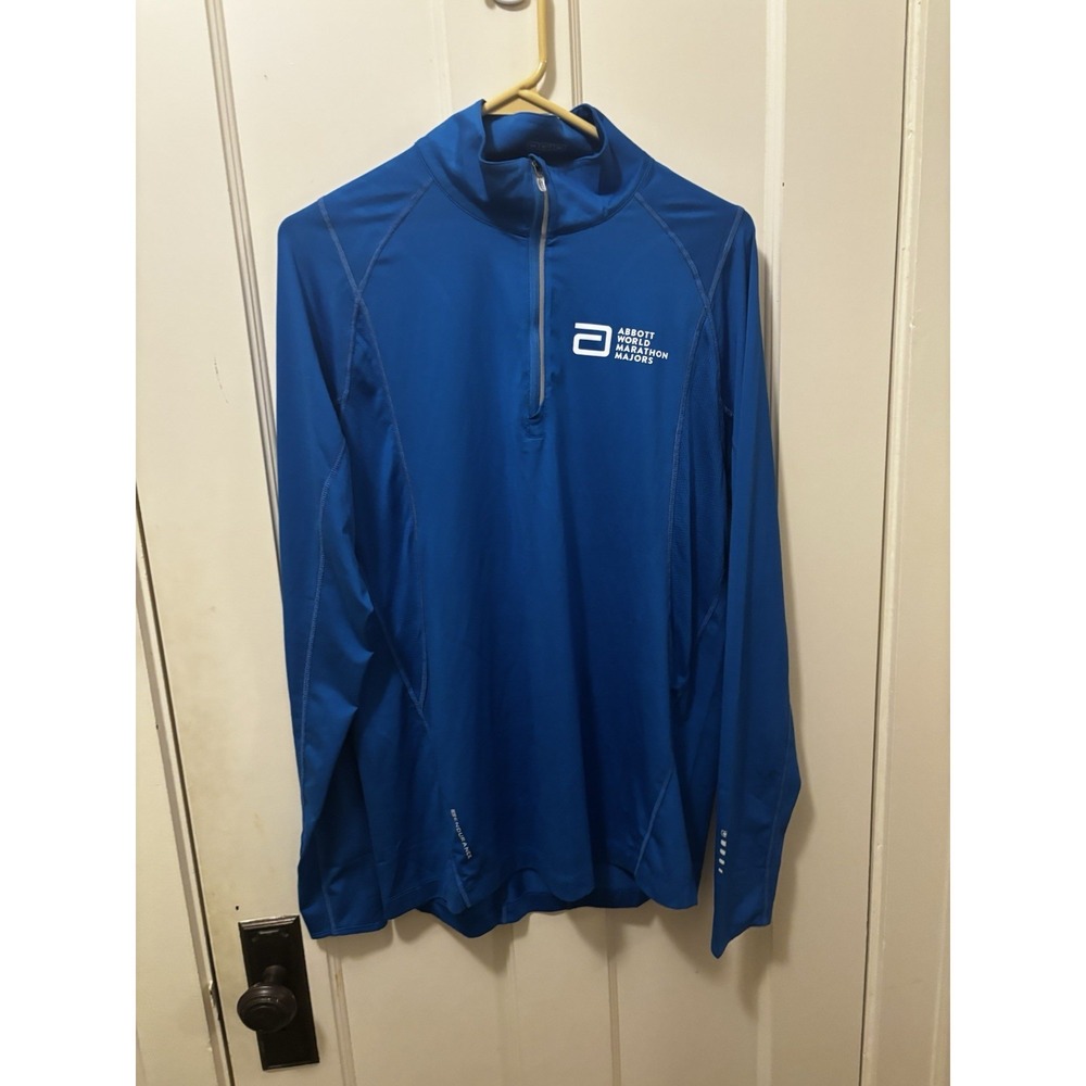 Abbott World Marathon Majors Running Ogio Performance Quarter Zip Size Small